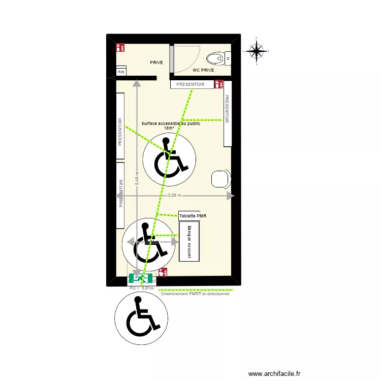 CASCINO ROMANS. Plan de 
