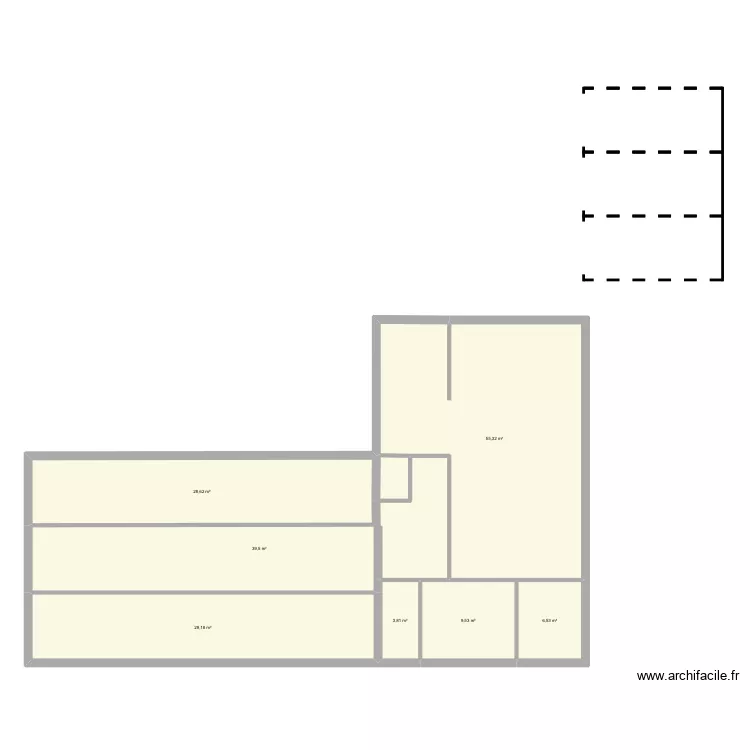 New plan Le plessis. Plan de 