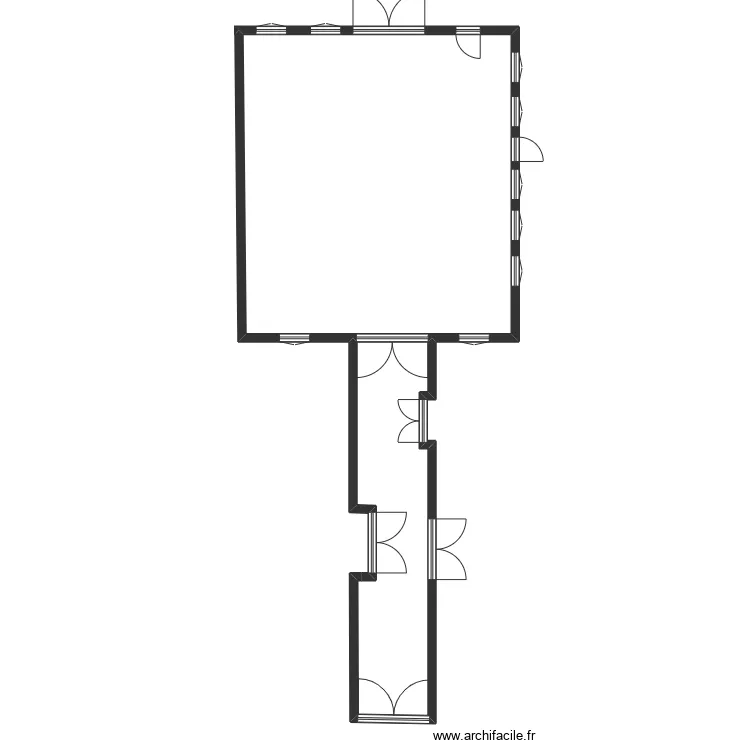 THOUROT PC. Plan de 2  et 114 m²