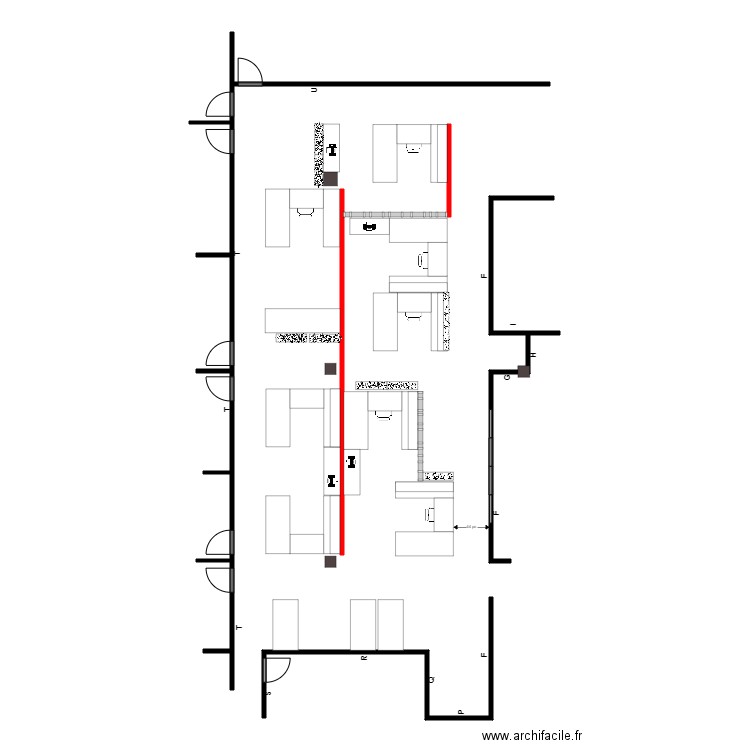bertrand bureau2. Plan de 0 pièce et 0 m2