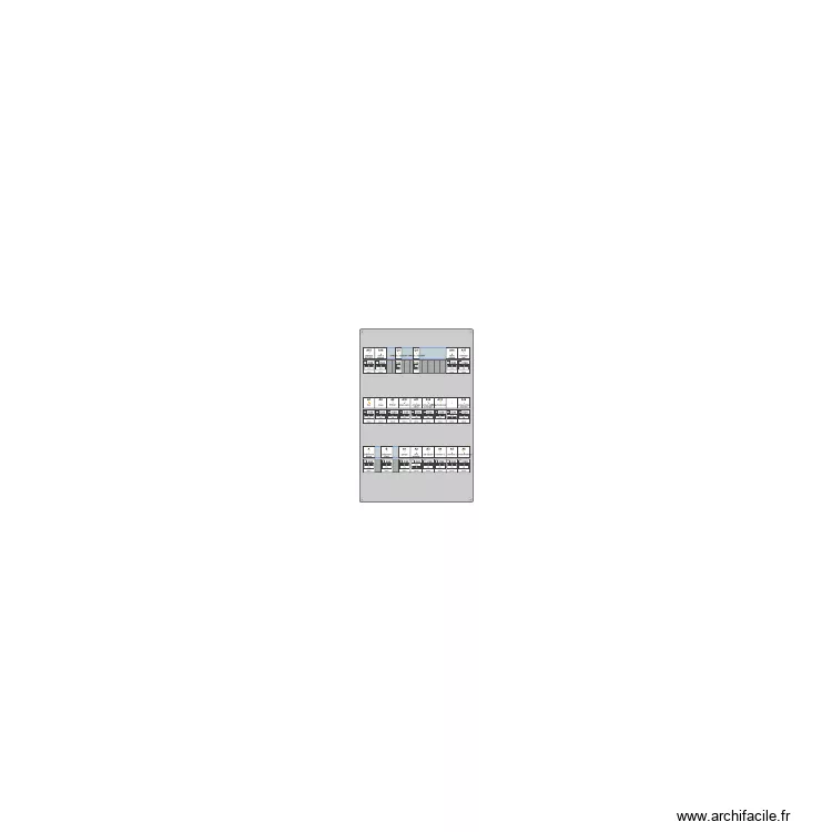 tableau électrique général. Plan de tableau électrique général. Plan de