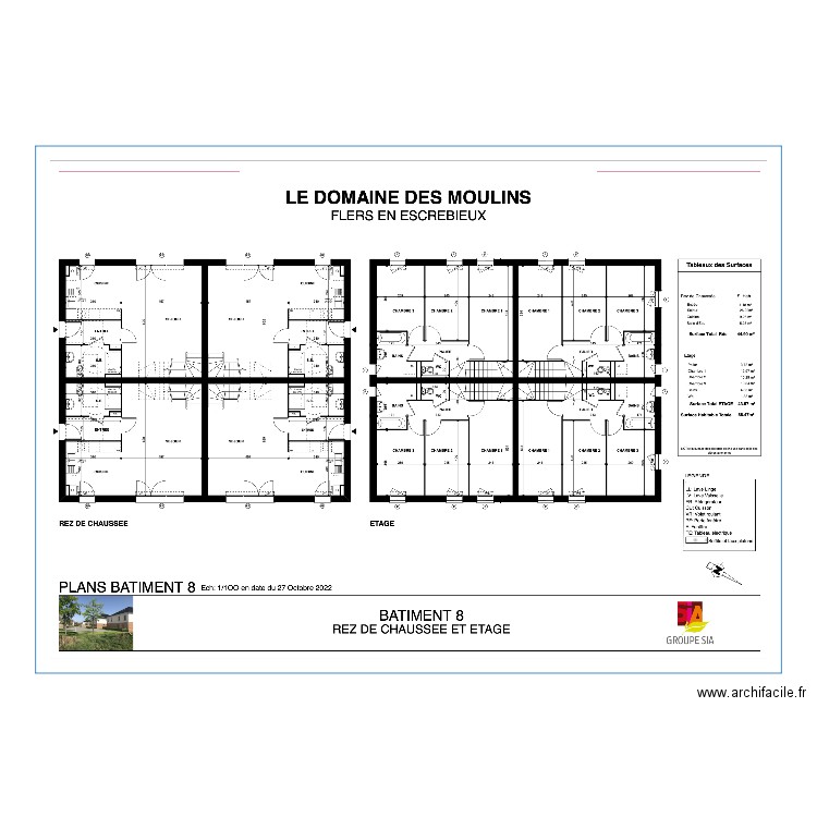 PLAN BATIMENT FLERS 8. Plan de 0 pièce et 0 m2