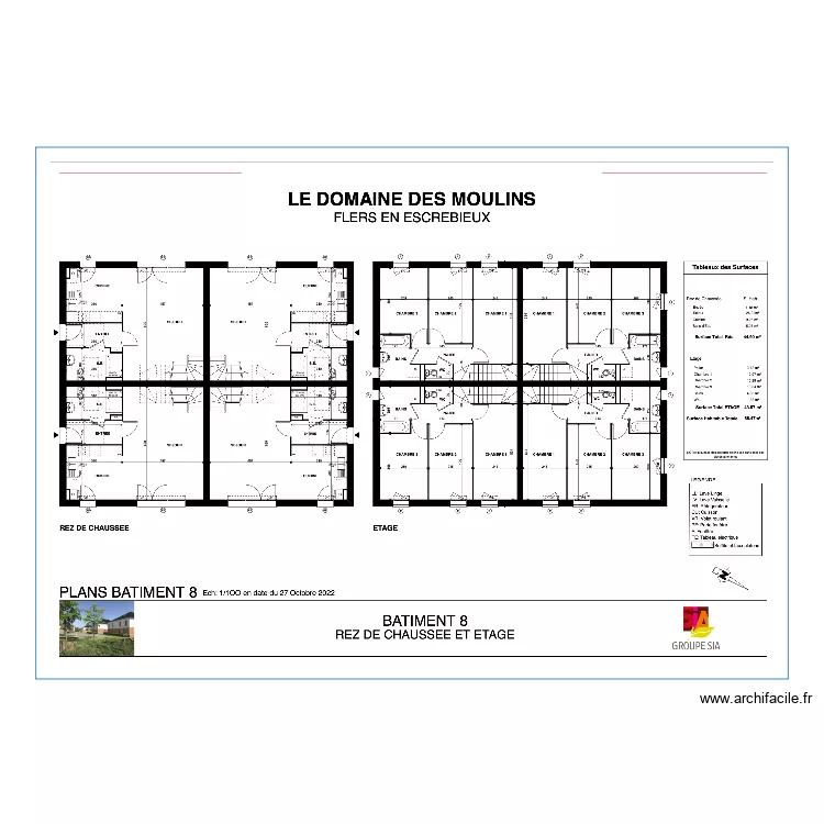 PLAN BATIMENT FLERS 8. Plan de PLAN BATIMENT FLERS 8. Plan de