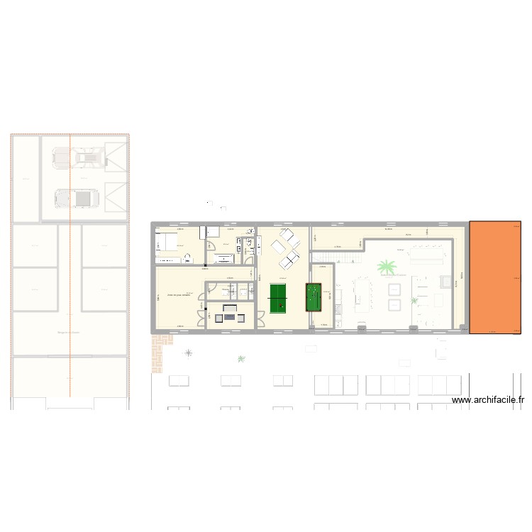 Villa Tarzan 54 test. Plan de 0 pièce et 0 m2