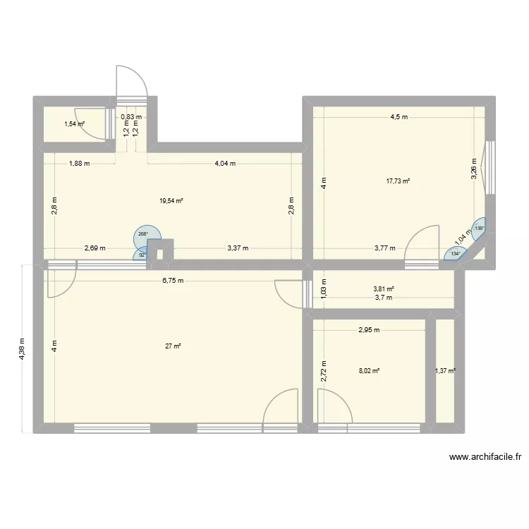 Floirac 50 ter. Plan de 