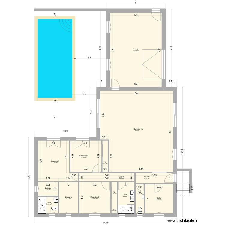 béa15. Plan de 0 pièce et 0 m2