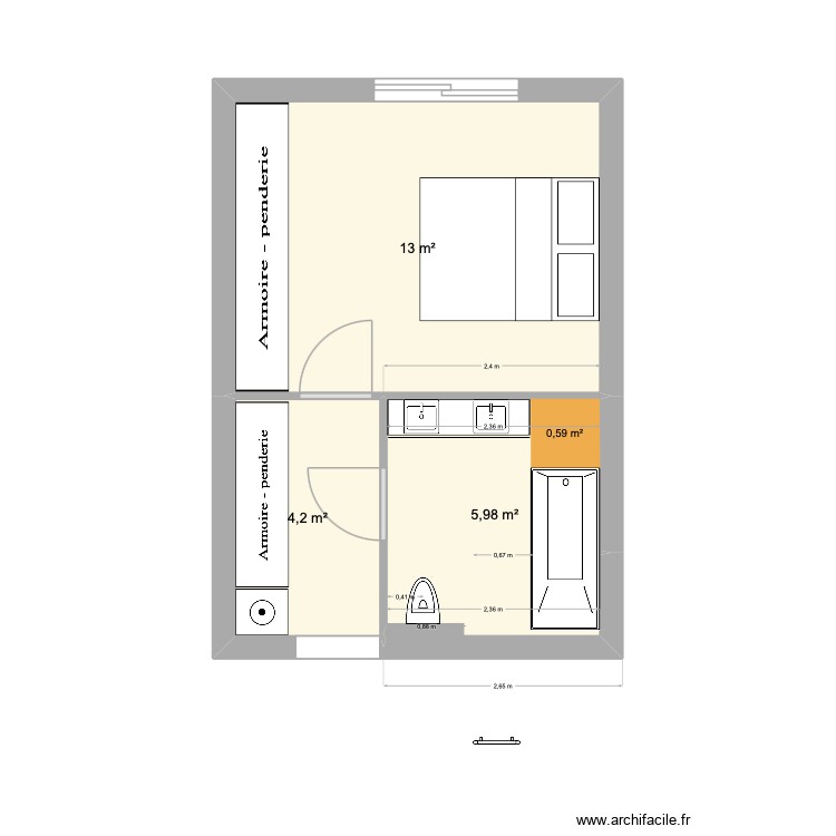 PLAN EXTENSION terter. Plan de 0 pièce et 0 m2
