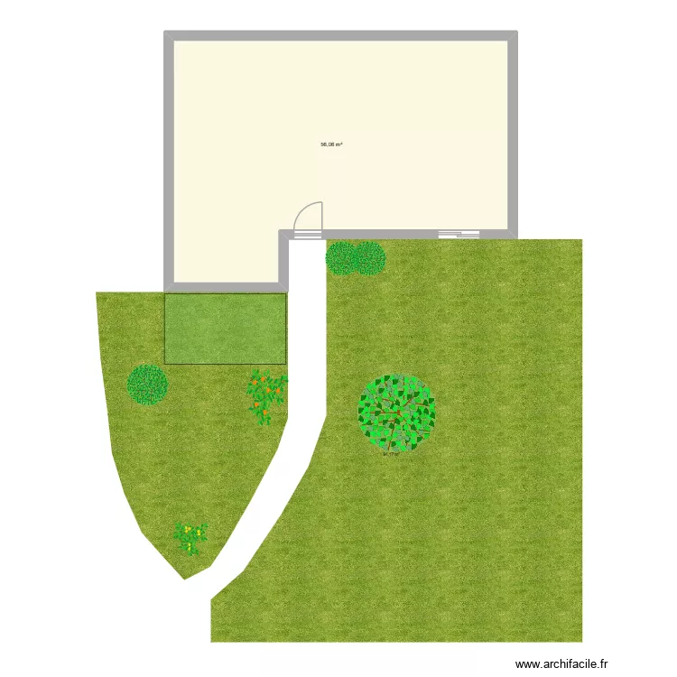 avantGarage. Plan de 1 et 56 m² avantGarage. Plan de 1 et 56 m²