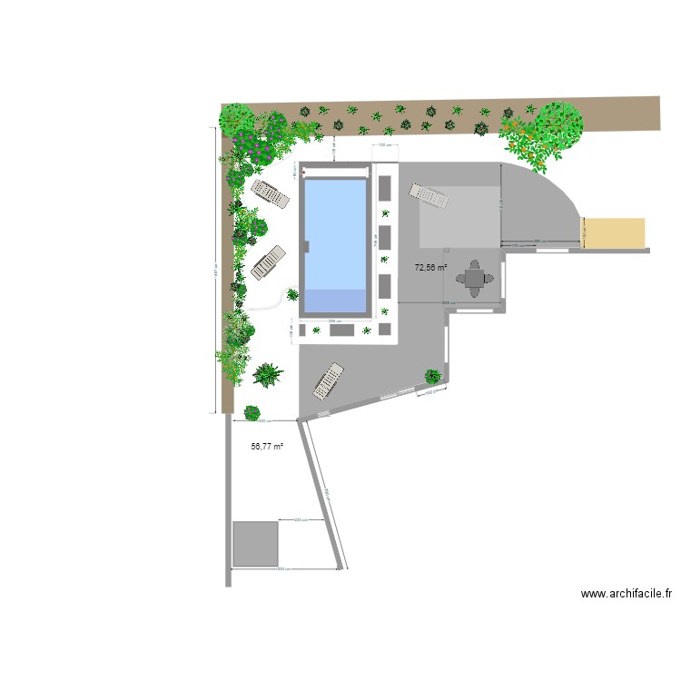 Piscine margelles 2. Plan de 0 pièce et 0 m2