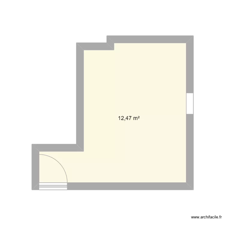 Jean-Pol. Plan de 1  et 12 m²