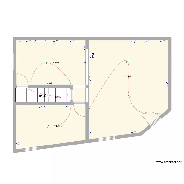 Fred M. Plan de 20 et 281 m² Fred M. Plan de 20 et 281 m²