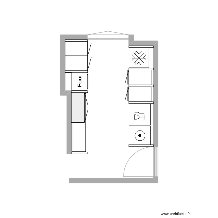 cuisine. Plan de 0 pièce et 0 m2