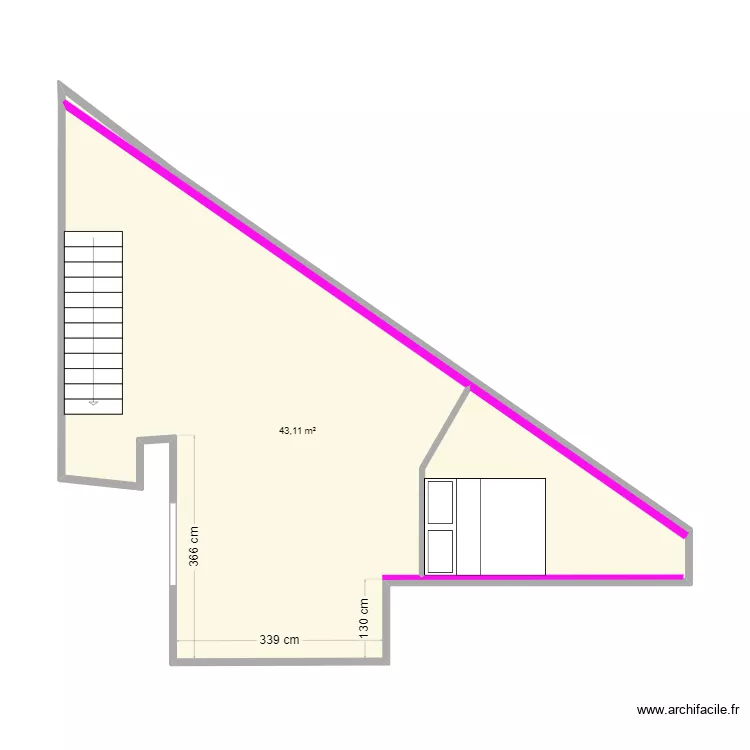 Maldoyenne 3eme - isolation. Plan de 