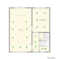 Plan &eacute;lec RDC maison