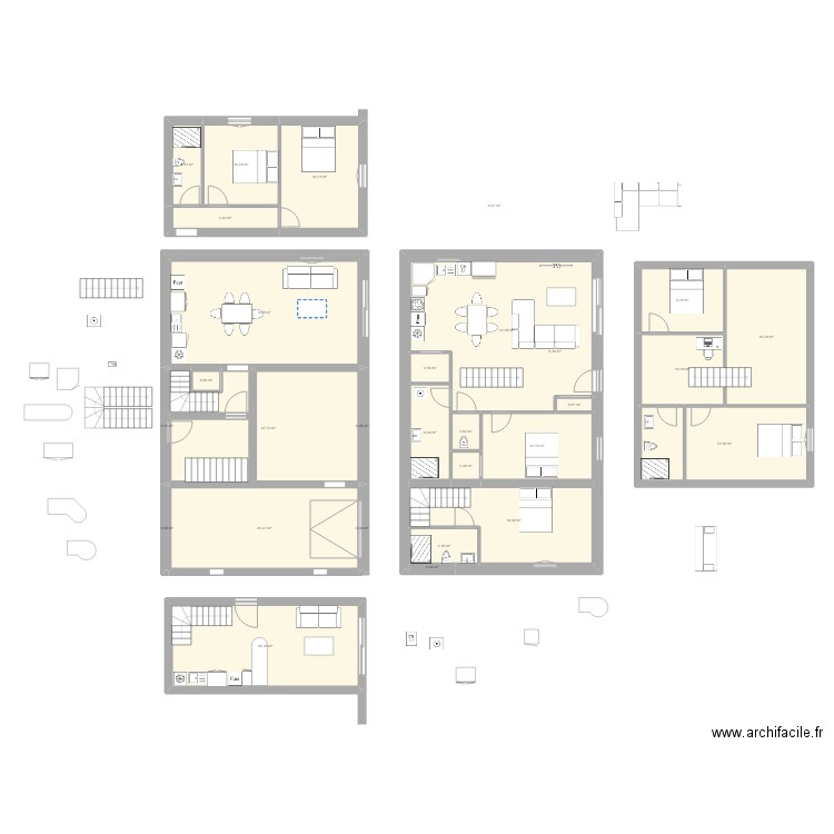 grange spda. Plan de 0 pièce et 0 m2
