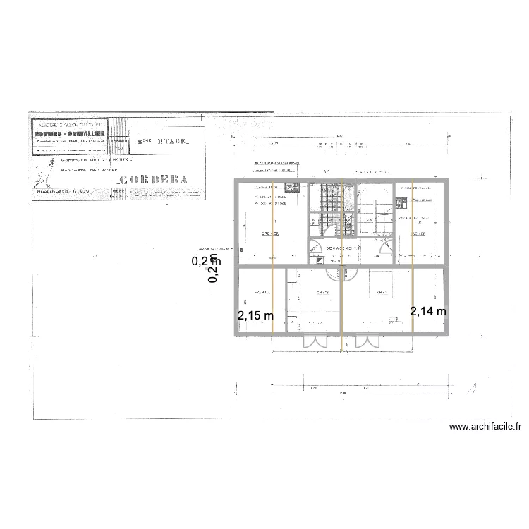 Gaillands Grenier 0. Plan de 11  et 109 m²