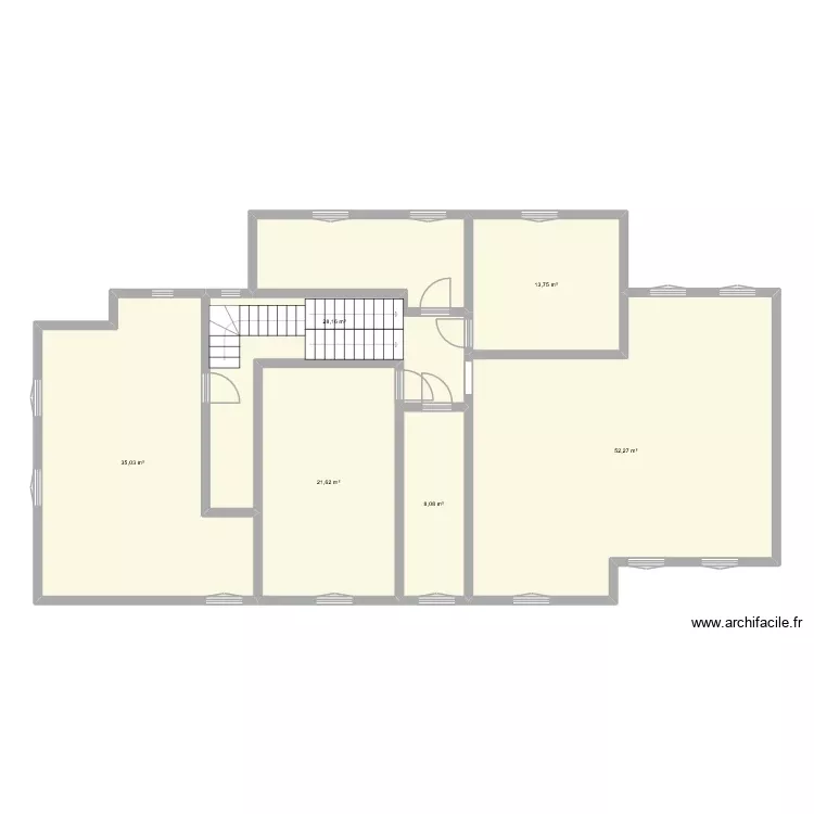 cabinet 1er. Plan de 6 Pièces et 159 m²
