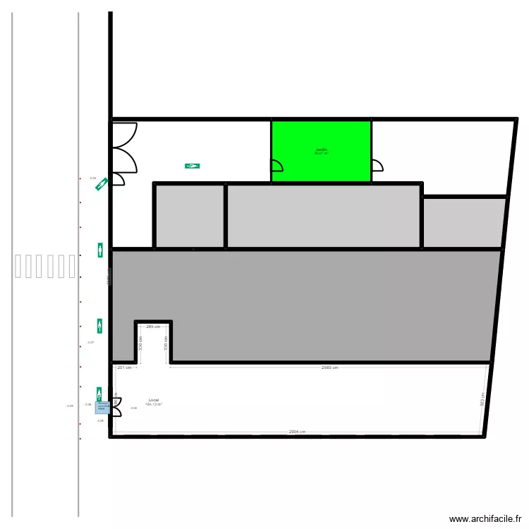 94 Ormesson 1 projet jordan. Plan de 