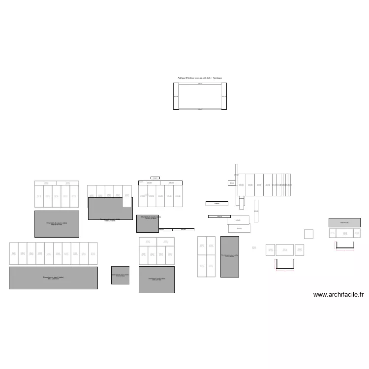 desk Lizzie. Plan de 