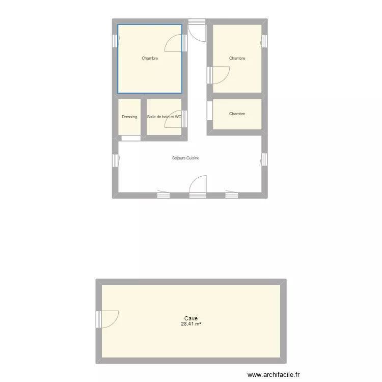 rdc maison frangy 13/05. Plan de rdc maison frangy 13/05. Plan de