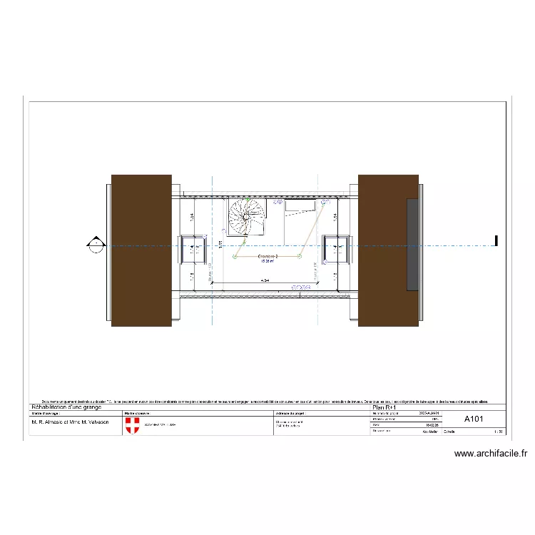 Maison Ch +1. Plan de Maison Ch +1. Plan de