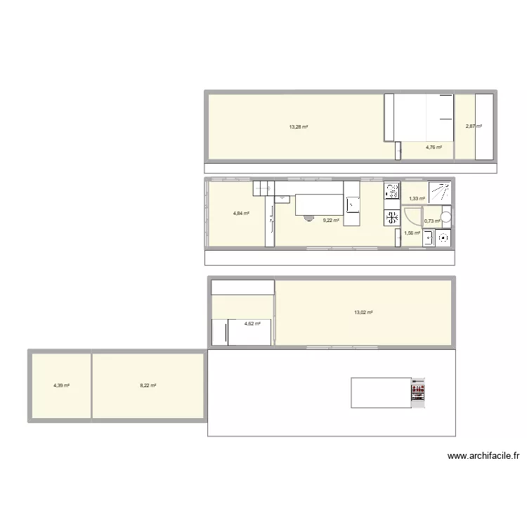 van. Plan de 12 et 69 m² van. Plan de 12 et 69 m²