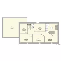 plan maison Longuère - ETAGE