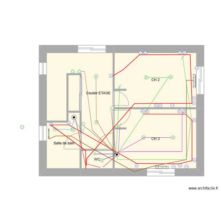 SOUS SOL. Plan de 12 pièces et 138 m2