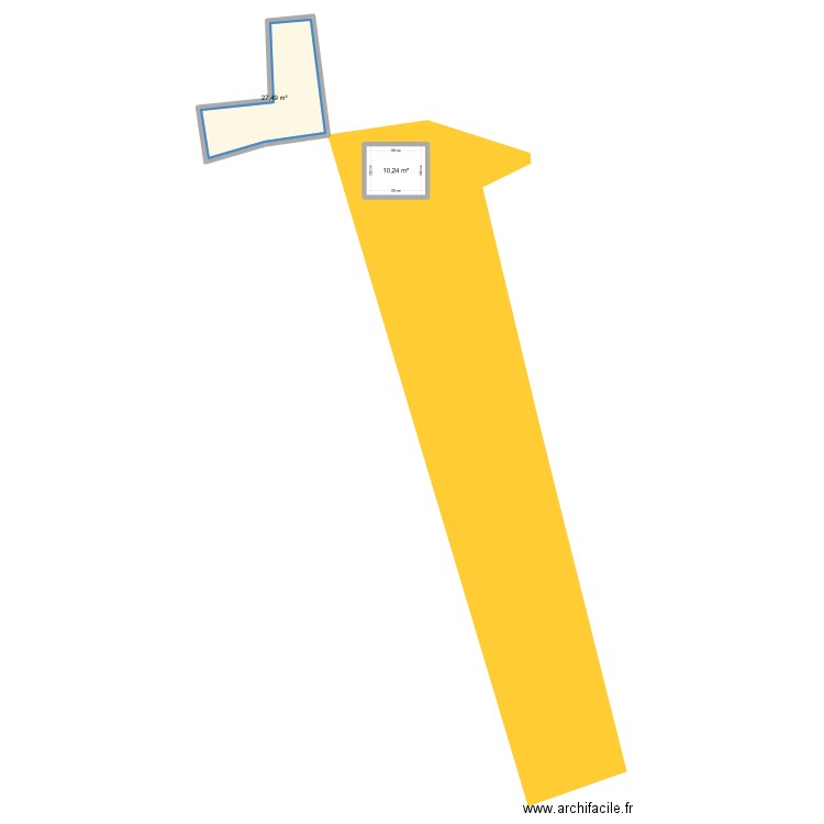 Abris jardin. Plan de 0 pièce et 0 m2