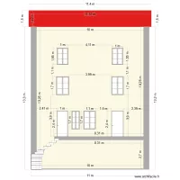 210m2 fa&ccedil;ade Est actuel