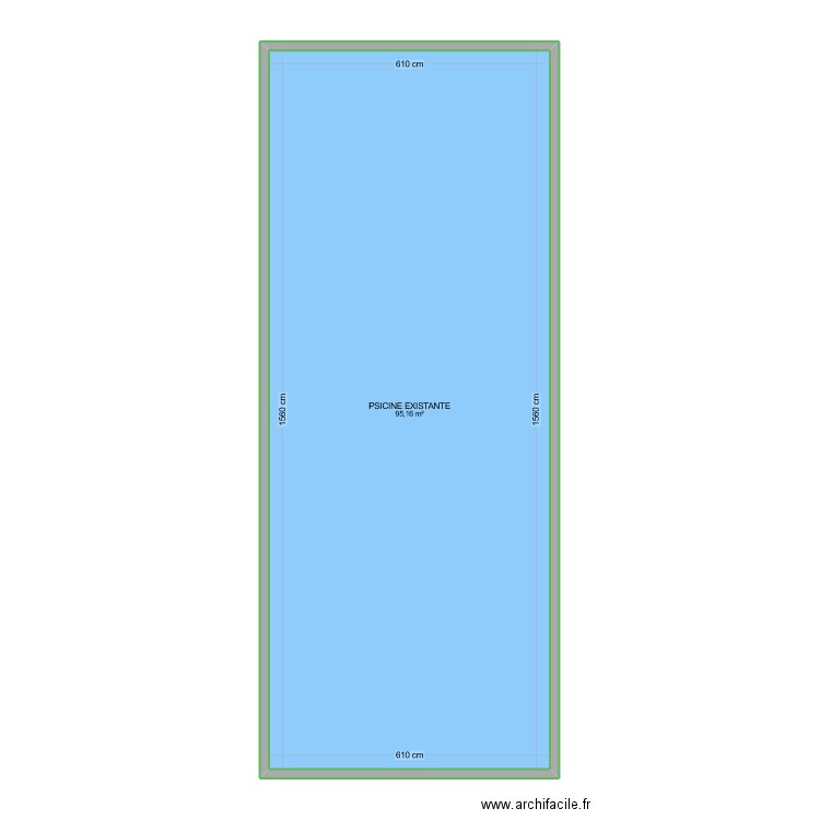 PISCINE VERACRUZ. Plan de 0 pièce et 0 m2