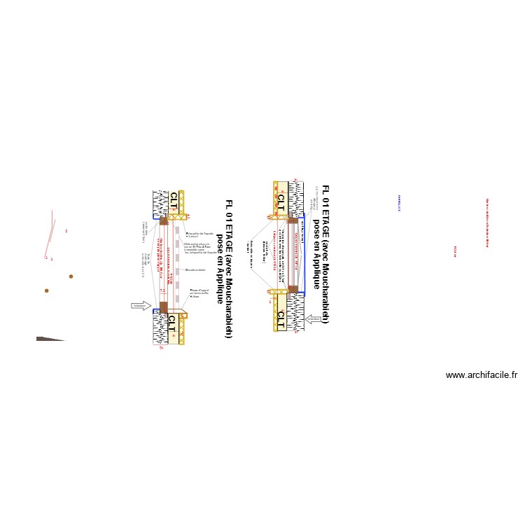 FL 01 ETAGE (avec Moucharabieh). Plan de 0 pièce et 0 m2