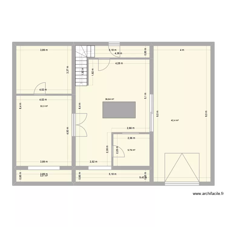 amenagement studio Alkemiae II. Plan de 5 Pièces et 120 m² amenagement studio Alkemiae II. Plan de 5 Pièces et 120 m²