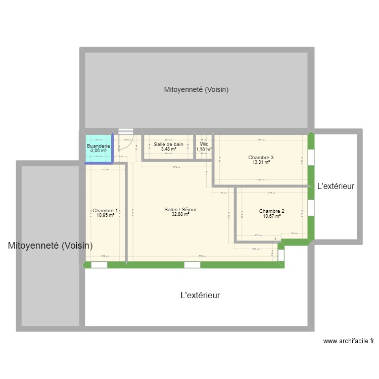 COUVIN ANTHONY. Plan de 11 pièces et 199 m2