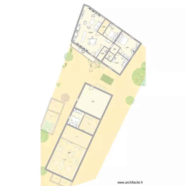 gite faubourg de gien 2. Plan de 