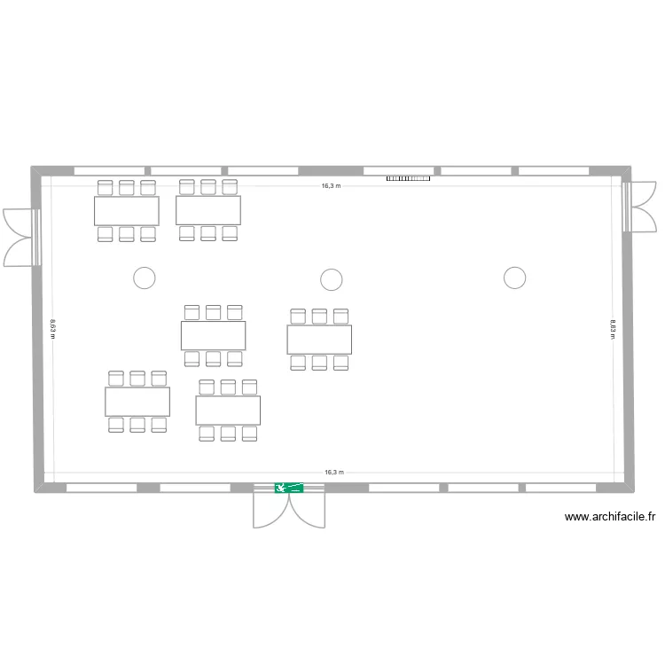 école republique brives. Plan de 1 Pièce et 141 m² école republique brives. Plan de 1 Pièce et 141 m²