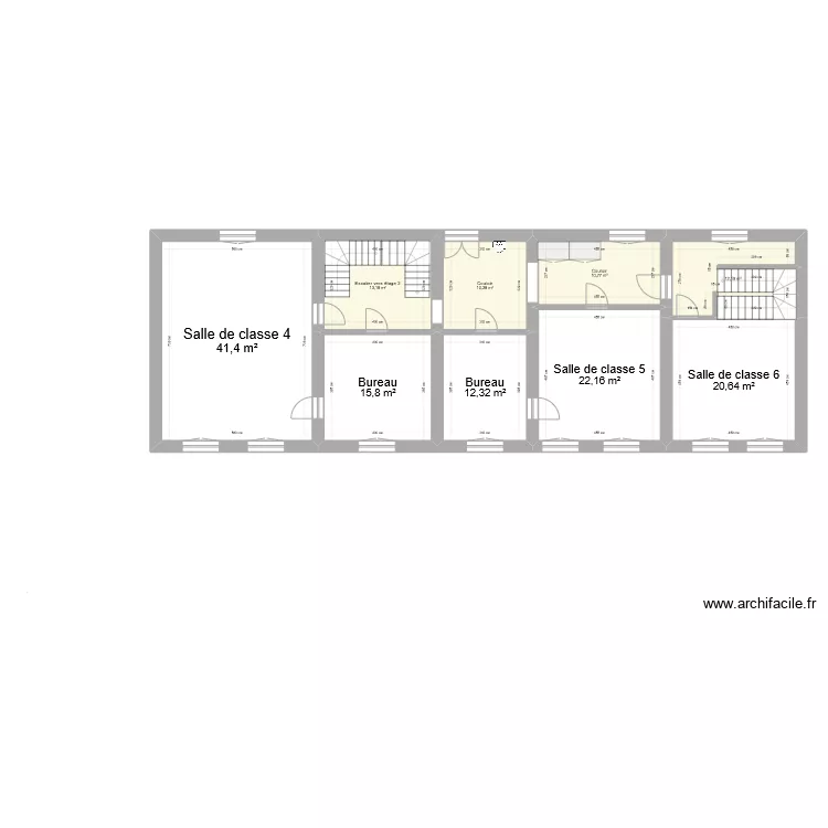 Timon david - &eacute;tage timon david - AT9. Plan de 