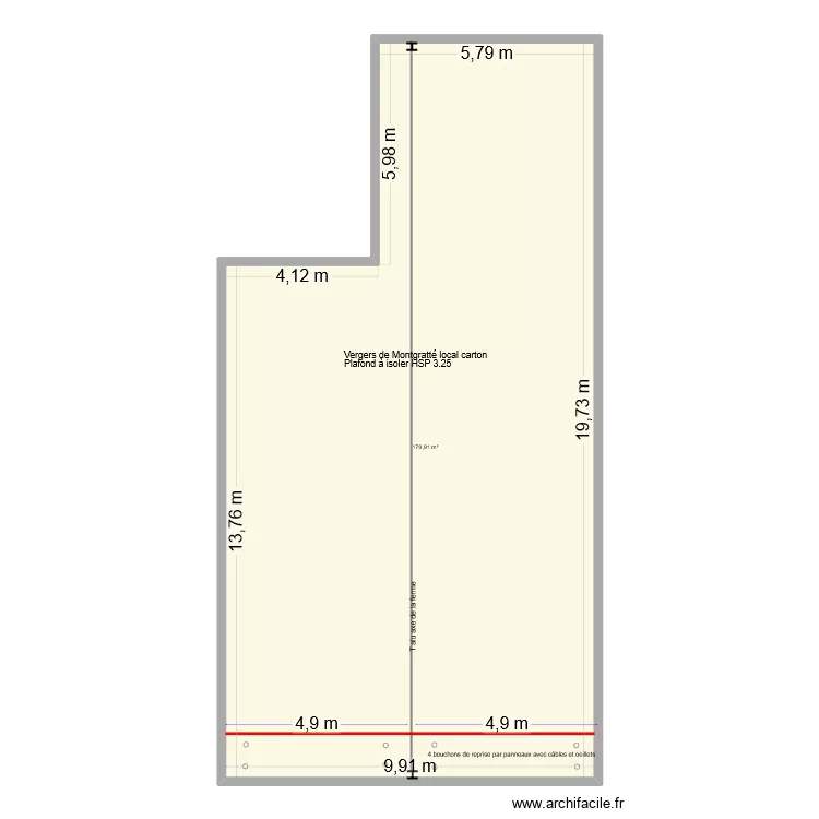 Vergers de Montgratt&eacute; . Plan de 