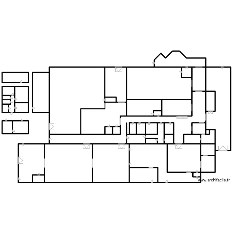voie verte rdc. Plan de 49  et 4743 m²