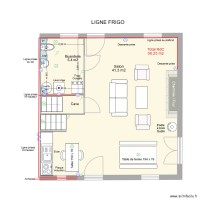 Electricité ligne frigo/congelateur