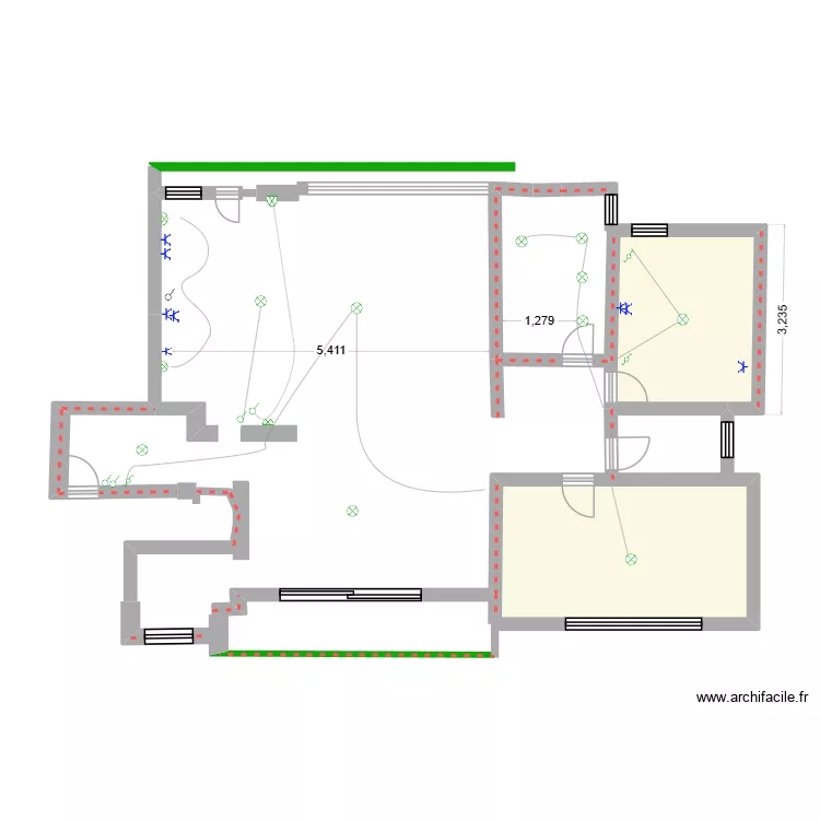 APARTAMENTO DE LUISA. Plan de 2 et 16 m² APARTAMENTO DE LUISA. Plan de 2 et 16 m²