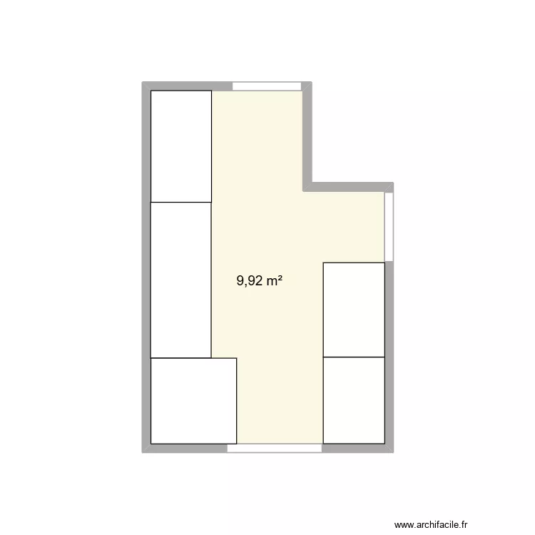 la boutinardiere. Plan de 1 et 10 m² la boutinardiere. Plan de 1 et 10 m²