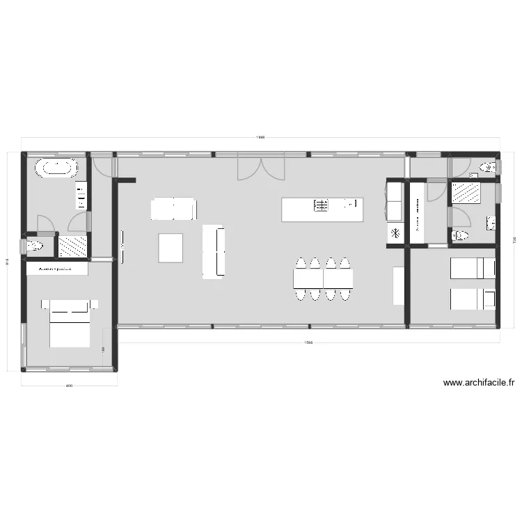 Kibuye 2. Plan de 10 et 137 m² Kibuye 2. Plan de 10 et 137 m²