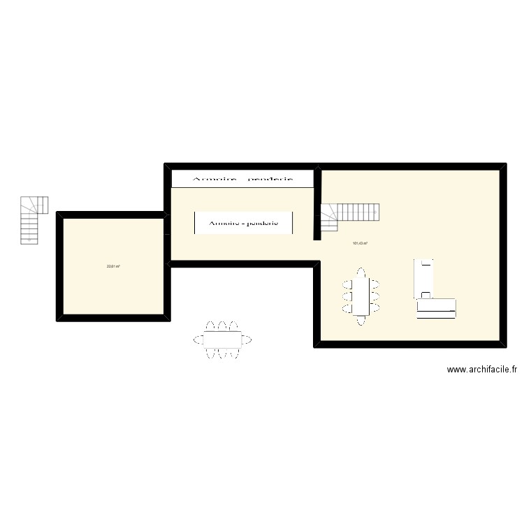 .LOPRJ?GVQNRTBHJB G. Plan de 12 pièces et 227 m2