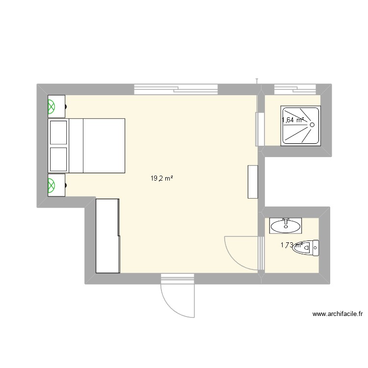Sunrise suite. Plan de 0 pièce et 0 m2