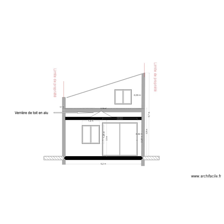 DP3 actuel 2. Plan de 0 pièce et 0 m2