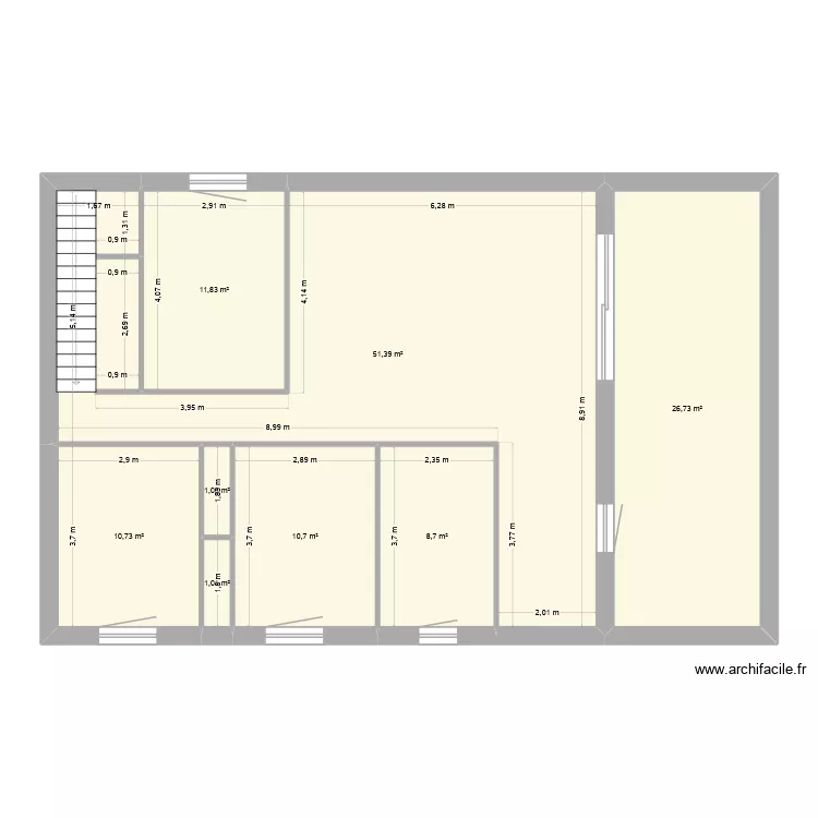 duff. Plan de 8 et 122 m² duff. Plan de 8 et 122 m²