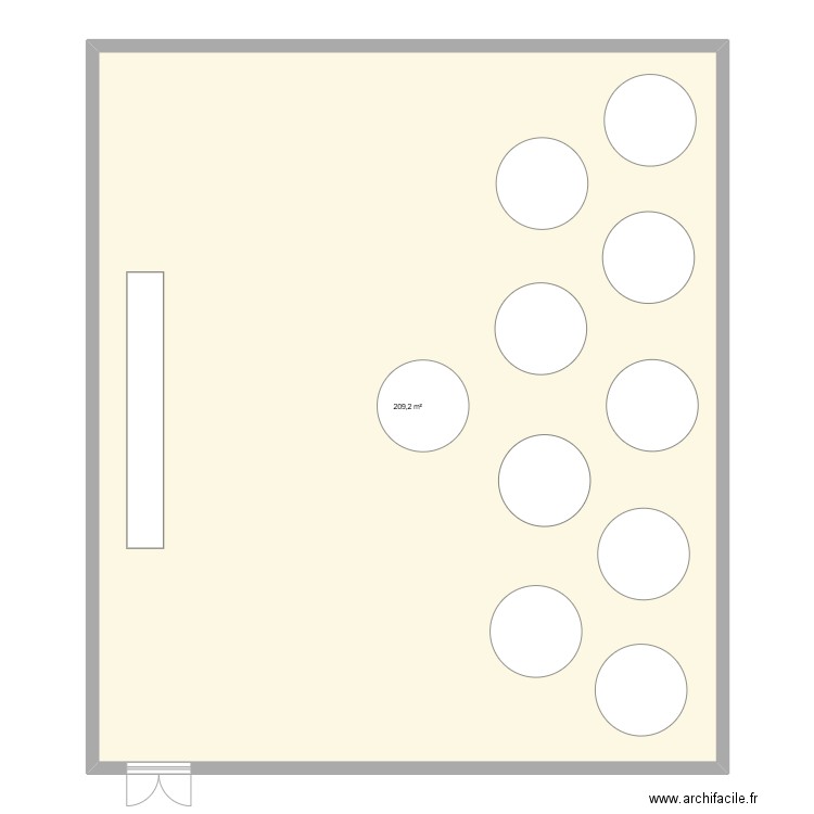Salle mariage . Plan de 0 pièce et 0 m2